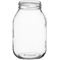 32 oz. Glass Economy Jar - 12/Case
