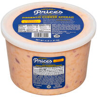 Price's Southern Pimento Cheese Spread 4 lb. - 4/Case