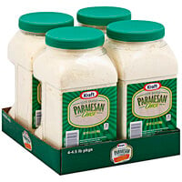 Kraft Grated Parmesan Cheese 4.5 lb. - 4/Case