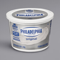 Philadelphia Original Cream Cheese Spread 3 lb. - 6/Case