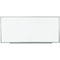 Luxor WB9640W 96 inch x 40 inch Wall-Mounted Whiteboard with Aluminum Frame