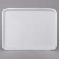 Genpak 11418 Foam Meat Tray White 18 3/16 inch x 14 3/16 inch x 1/2 inch - 100/Case