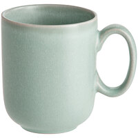 Sample - Acopa Pangea 12 oz. Harbor Blue Matte Porcelain Mug