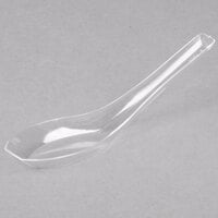 WNA Comet APTASIA2 Petites 5" Clear Asian Soup Spoon - 50/Pack