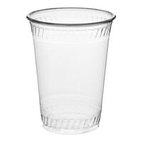 Fabri-Kal GC10 Greenware 10 oz. Compostable Clear Customizable Plastic Cold Cup - 1,000/Case
