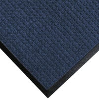 M+A Matting WaterHog Classic 6' x 20' Navy Mat with Classic Rubber Border and Universal Cleated Backing