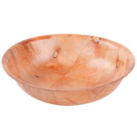 8 inch Woven Wood Salad Bowl   - 12/Pack