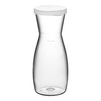 Cambro WW500135 CamView Camliter 17 oz. Tritan™ Customizable Plastic Beverage Decanter with Lid