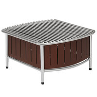 Vollrath 4667470 Brown Small Buffet Station with Wire Grill