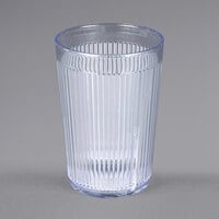 Carlisle 400807 Crystalon Stack-All 8.3 oz. Clear SAN Plastic Tumbler - 12/Case