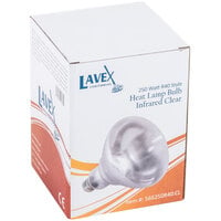 Lavex Janitorial 250 Watt Infrared Heat Lamp Light Bulb