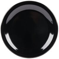 Carlisle KL20403 Kingline 6 1/2" Black Pie Plate - 48/Case