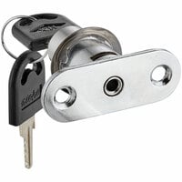 Regency Lock and Key Set for Enclosed Base Tables and Sliding Door Cabinets