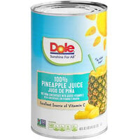 Dole Pineapple Juice 46 fl. oz. - 12/Case