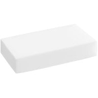 Lavex Janitorial 4 3/4" x 2 1/2" x 1" White Eraser Sponge - 24/Pack