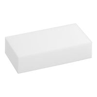 Lavex 4 3/4" x 2 1/2" x 1" White Eraser Sponge - 24/Pack