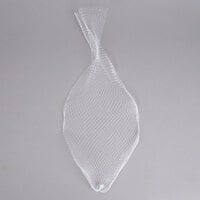 Royal Paper RMB1000CL 24 inch Clear Plastic Mesh Produce / Seafood Bag - 1000/Case