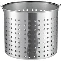 32 Qt. Aluminum Stock Pot Steamer Basket