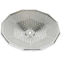Tellier X3015 1/16 inch Perforated Replacement Sieve for Food Mill #3 - Stainless Steel