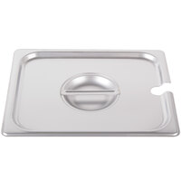 Choice 1/2 Size Stainless Steel Slotted Steam Table / Hotel Pan Cover