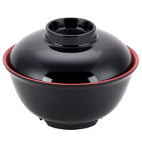 GET B-123-F 12 oz. Bowl with Lid - 12/Pack
