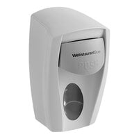 WebstaurantStore 9941 Gray Health Guard Hand Soap / Sanitizer Dispenser