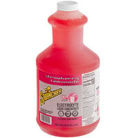 Sqwincher Strawberry Lemonade 9.5:1 Electrolyte Beverage Concentrate 64 fl. oz. - 6/Case