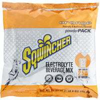 Sqwincher Orange Electrolyte Drink Mix 23.83 oz. - 32/Case