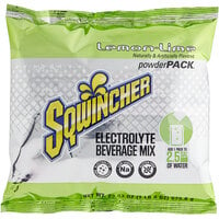 Sqwincher Lemon Lime Electrolyte Drink Mix 23.83 oz. - 32/Case