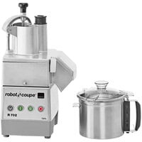 Robot Coupe R702 8 Qt. / 7.5 Liter Combination Food Processor with Vegetable Prep Set - 208-240V, 3 Phase, 2 2/5 hp