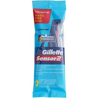 Gillette Sensor2 Men's Disposable Razor 2 Count 02531 - 36/Case