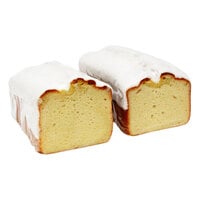 Sweet Sam's Pre-Sliced Iced Lemon Pound Cake 8-Piece - 2/Case