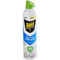 SC Johnson Raid® Essentials 328787 Gnat, Fly, and Mosquito Aerosol Killer Spray 10 oz. - 6/Case