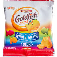 Pepperidge Farm Whole Grain Colors Goldfish 0.75 oz. - 300/Case