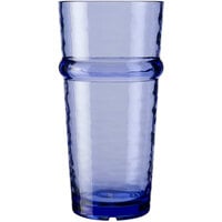 Libbey Infinium Wake 16 oz. Tidal Blue Tritan™ Plastic Stackable Cooler Glass - 12/Case