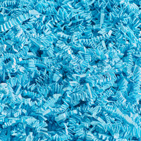 Lavex Industrial Light Blue Crinkle Cut™ Paper Shred - 40 lb.