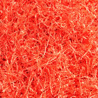 Lavex Industrial Orange Crinkle Cut™ Paper Shred - 10 lb.