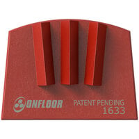 Onfloor 613673 RipTip-3 Diamond Quick Tool with 25 Grit - 3/Pack