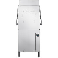 Hobart AM16T-BASX High Temperature Door-Style Tall Base Electric Dishwasher with Booster Heater - 208-240V, 3 Phase