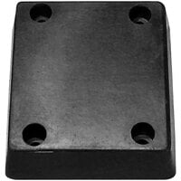 Ideal Warehouse 13" x 4" x 12" Edge of Dock Molded Rubber Bumper R
