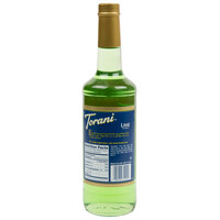 Torani 750 mL Lime Flavoring / Fruit Syrup