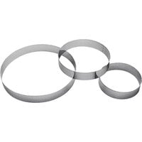 Gobel 5 1/2" x 1 3/8" Stainless Steel Custard Ring 865110