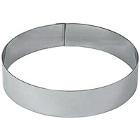 Gobel 6 1/4" Round Stainless Steel Mousse Ring 865040