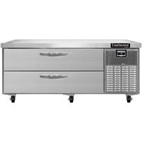 Continental Refrigerator D60GFN 60" Two Drawer Freezer Chef Base
