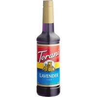 Torani Lavender Flavoring Syrup 750 mL Plastic Bottle