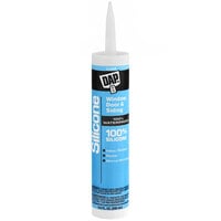 DAP 9.8 oz. Clear Window, Door, and Siding 100% Silicone Rubber Sealant 70798 08641