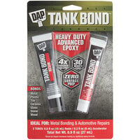DAP Tank Bond .9 oz. Gray Heavy-Duty Advanced Epoxy 70798 00176