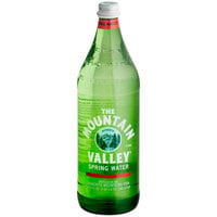 Mountain Valley Spring Water 1 Liter Glass Bottle - 12/Case