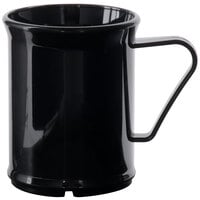 Cambro 96CW110 Camwear 9.6 oz. Black Customizable Polycarbonate Mug - 48/Case