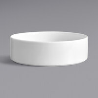 Luzerne Scandi by Oneida 1880 Hospitality SD1320020 42 oz. Bright White Raised Rim Porcelain Bowl - 12/Case